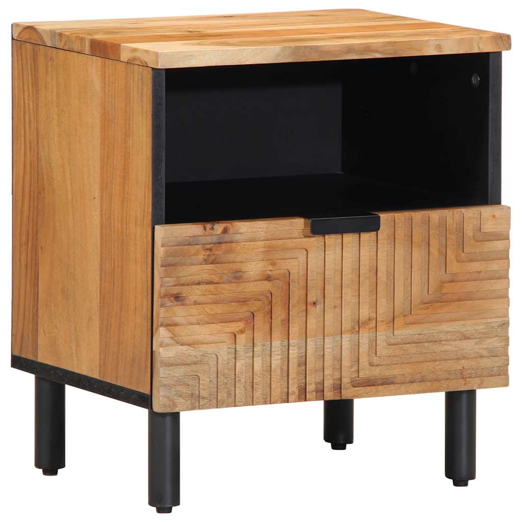 Nattbord 40x33x46 cm heltre akasie