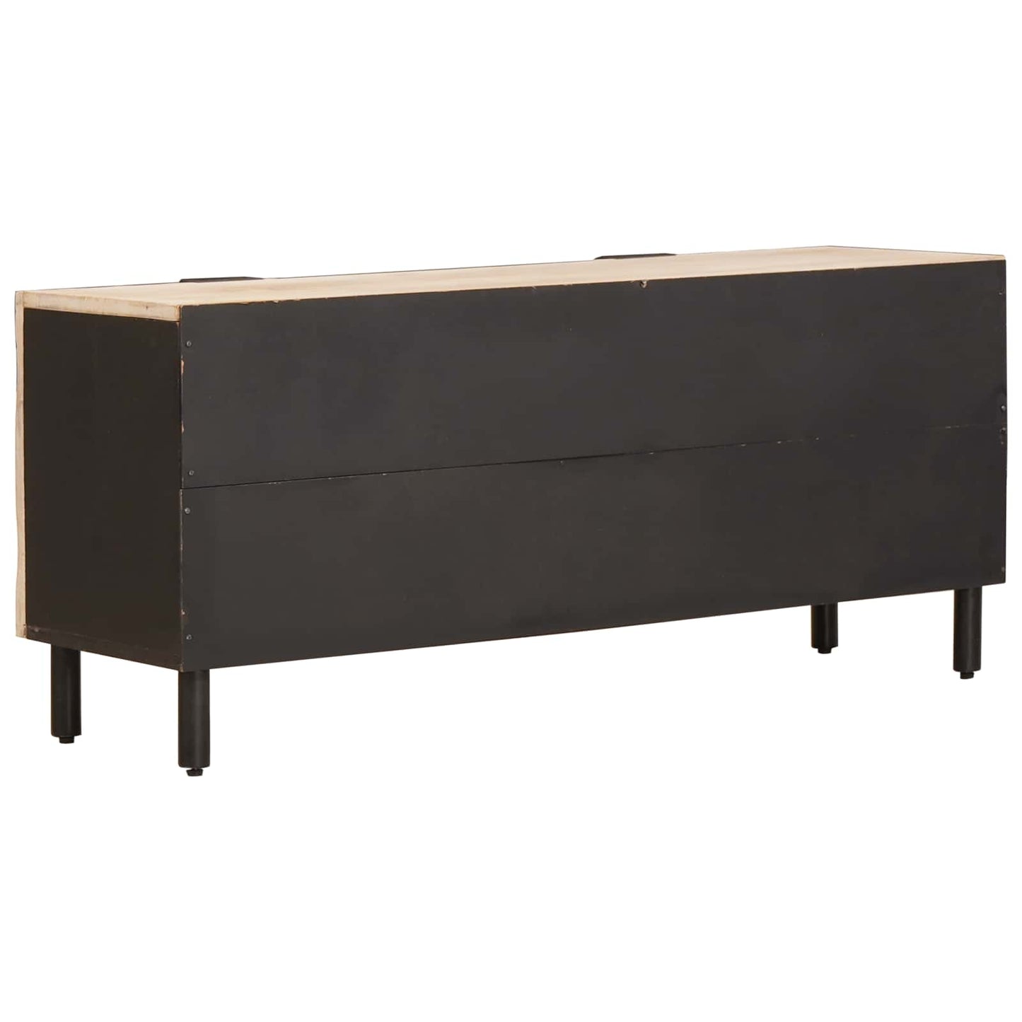 TV-skap Hvit Vask Finish 105 x 33 x 46 cm Massiv mango tre