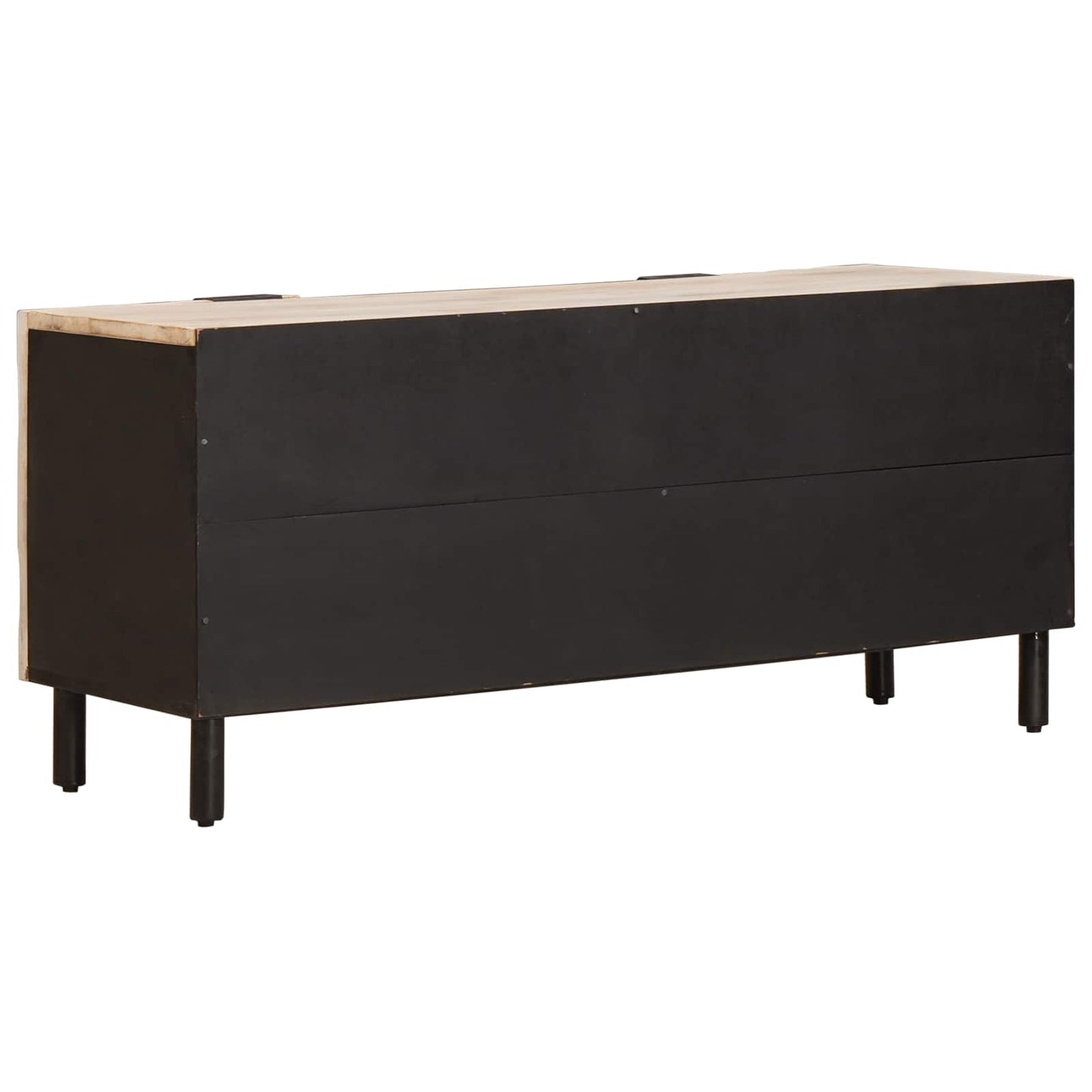 TV-skap Hvit Vask Finish 105 x 33 x 46 cm Massiv mango tre