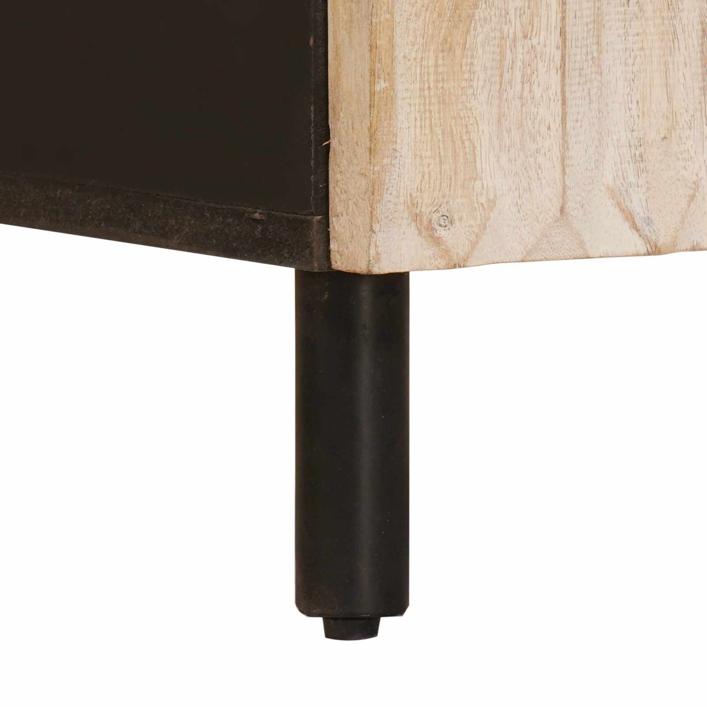 Serviesskap Hvit Vask Finish 40 x 33 x 75 cm Massiv mango tre