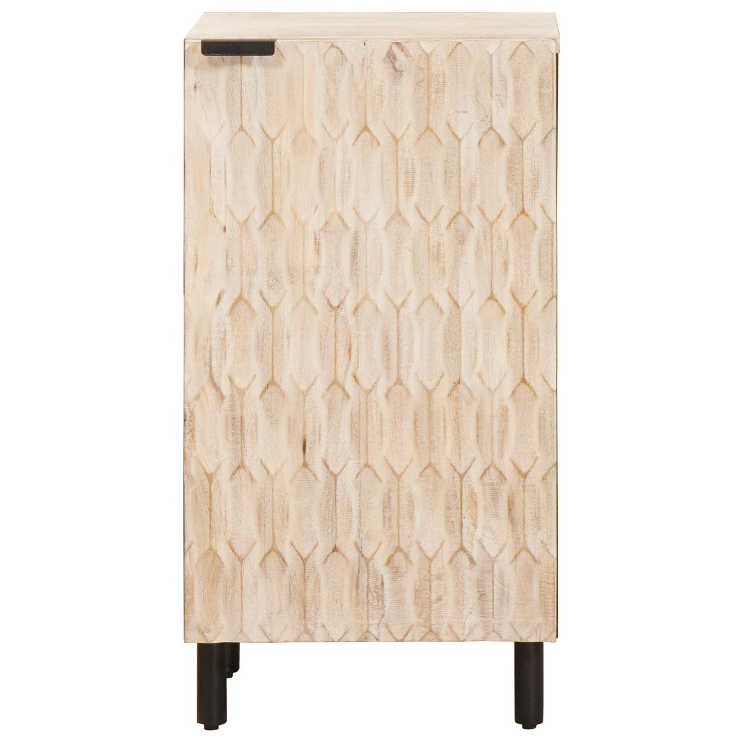 Serviesskap Hvit Vask Finish 40 x 33 x 75 cm Massiv mango tre