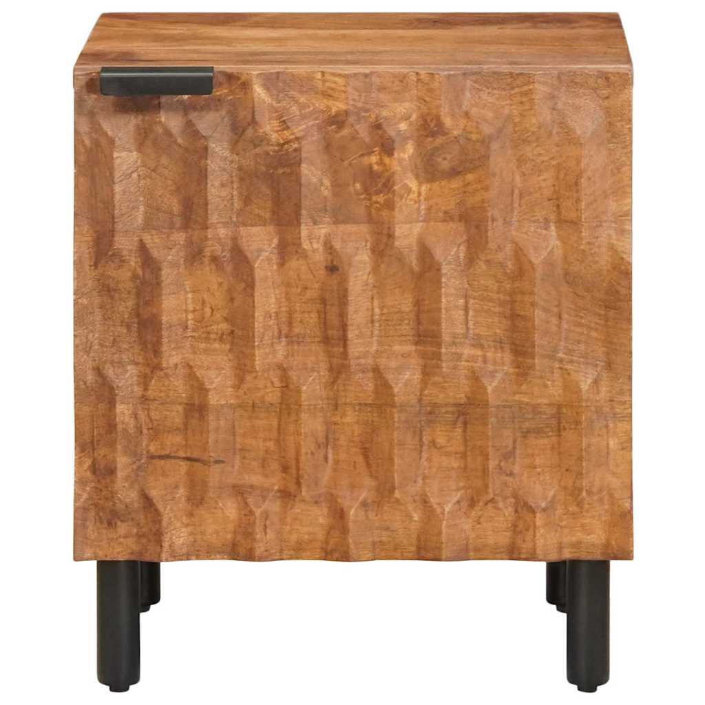 Nattbordskap Brun 40 x 33 x 46 cm Massiv mango tre