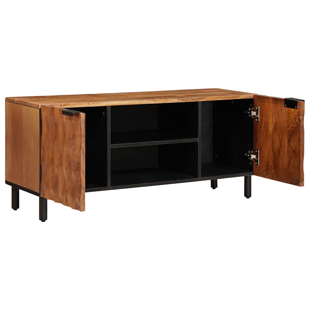 TV-skap Acacia Brun Finish 105 x 33 x 46 cm Massiv mango tre