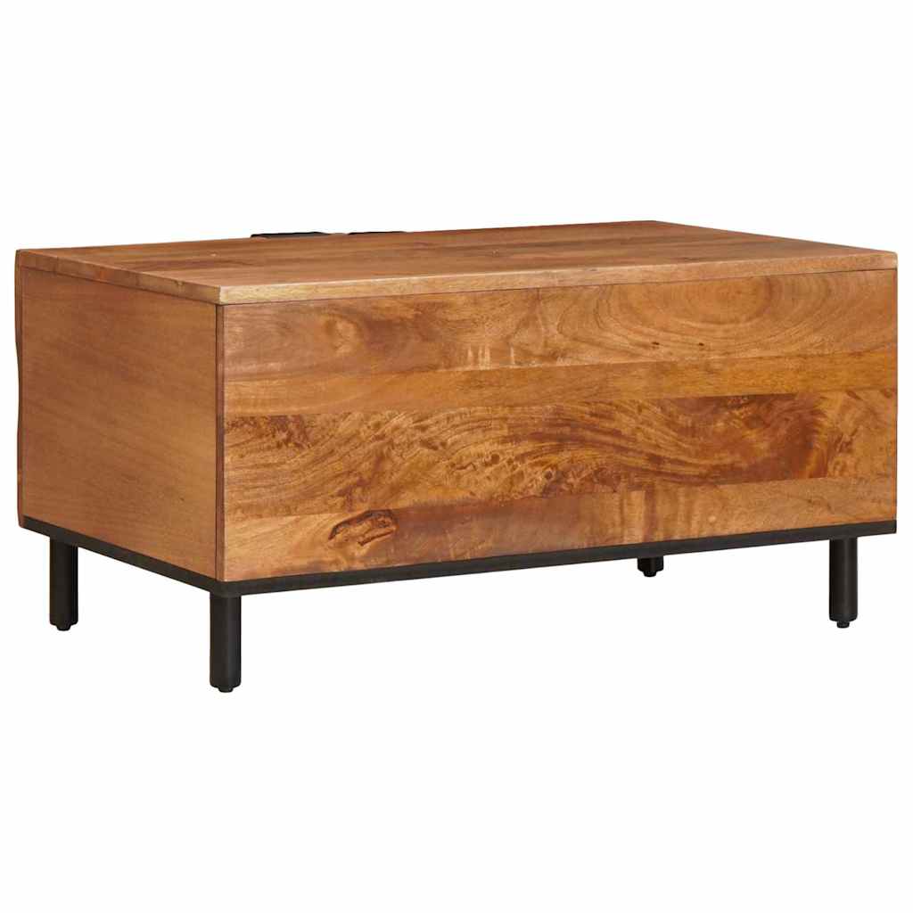 Kaffebord Brun 80 x 50 x 40 cm Massiv mango tre