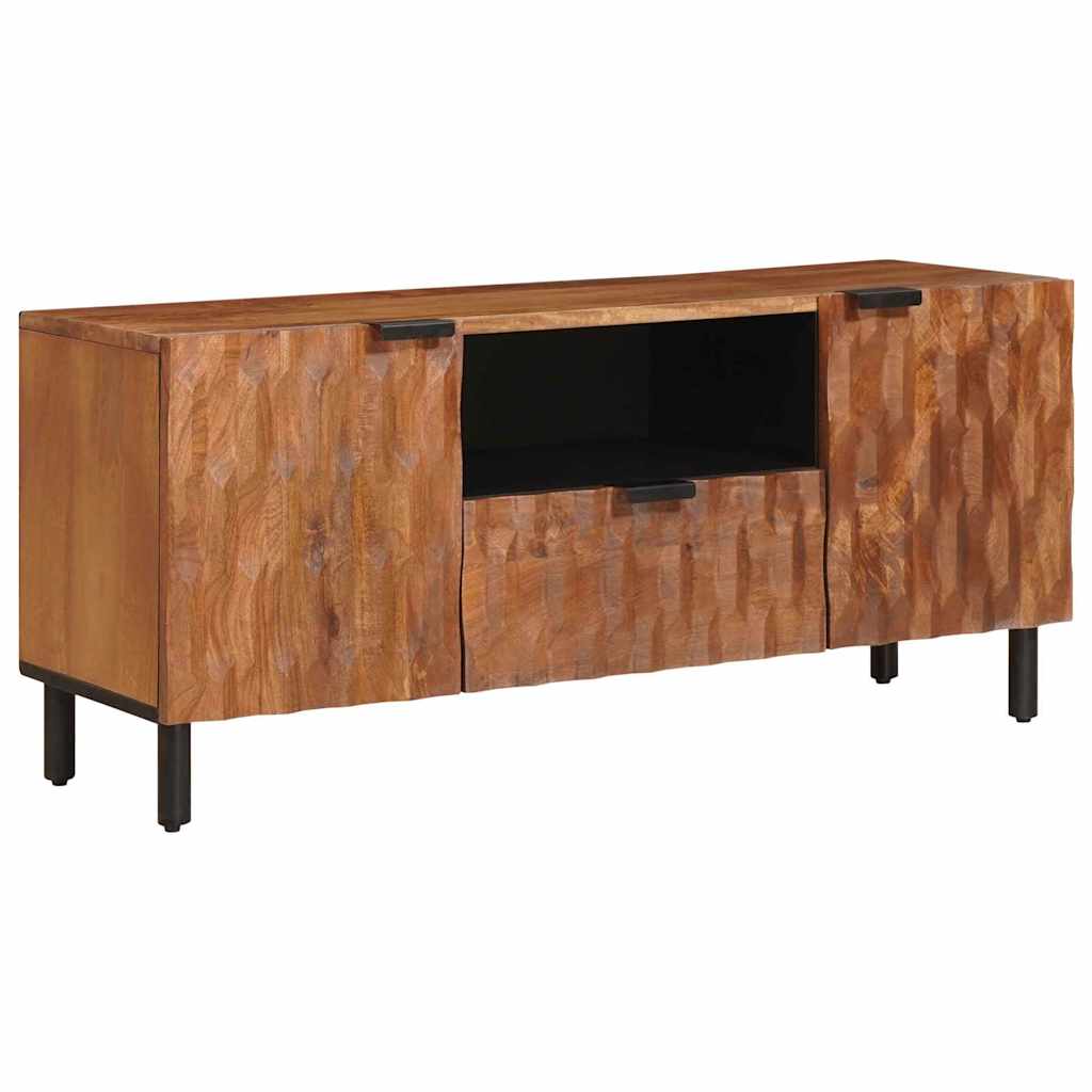 TV-skap Acacia Brun Finish 105 x 33 x 46 cm Massiv mango tre