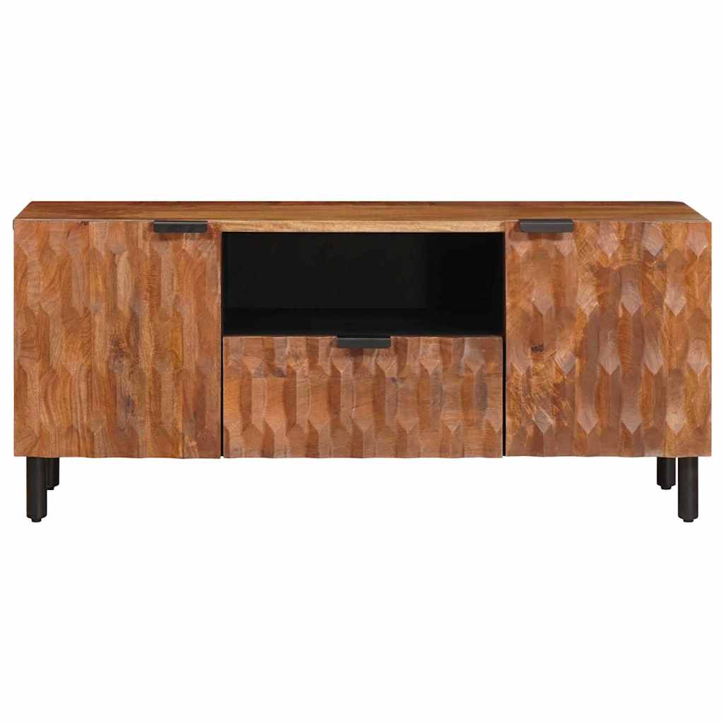 TV-skap Acacia Brun Finish 105 x 33 x 46 cm Massiv mango tre