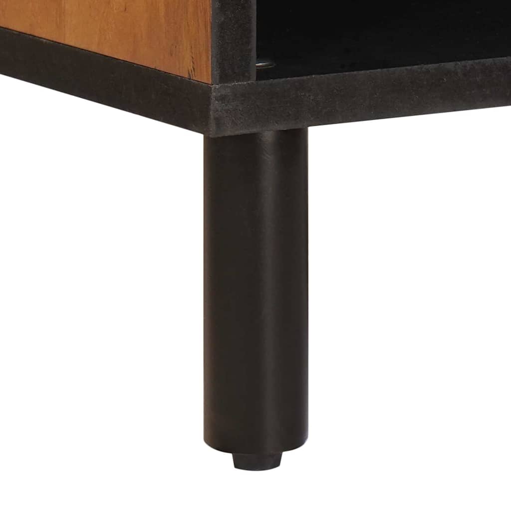 TV-skap Acacia Brun Finish 80 x 33 x 46 cm Massiv mango tre