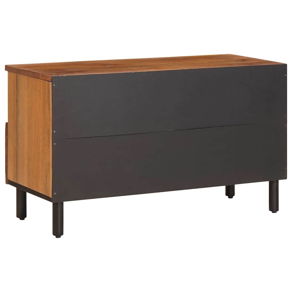 TV-skap Acacia Brun Finish 80 x 33 x 46 cm Massiv mango tre
