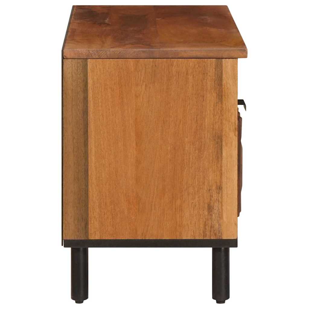TV-skap Acacia Brun Finish 80 x 33 x 46 cm Massiv mango tre