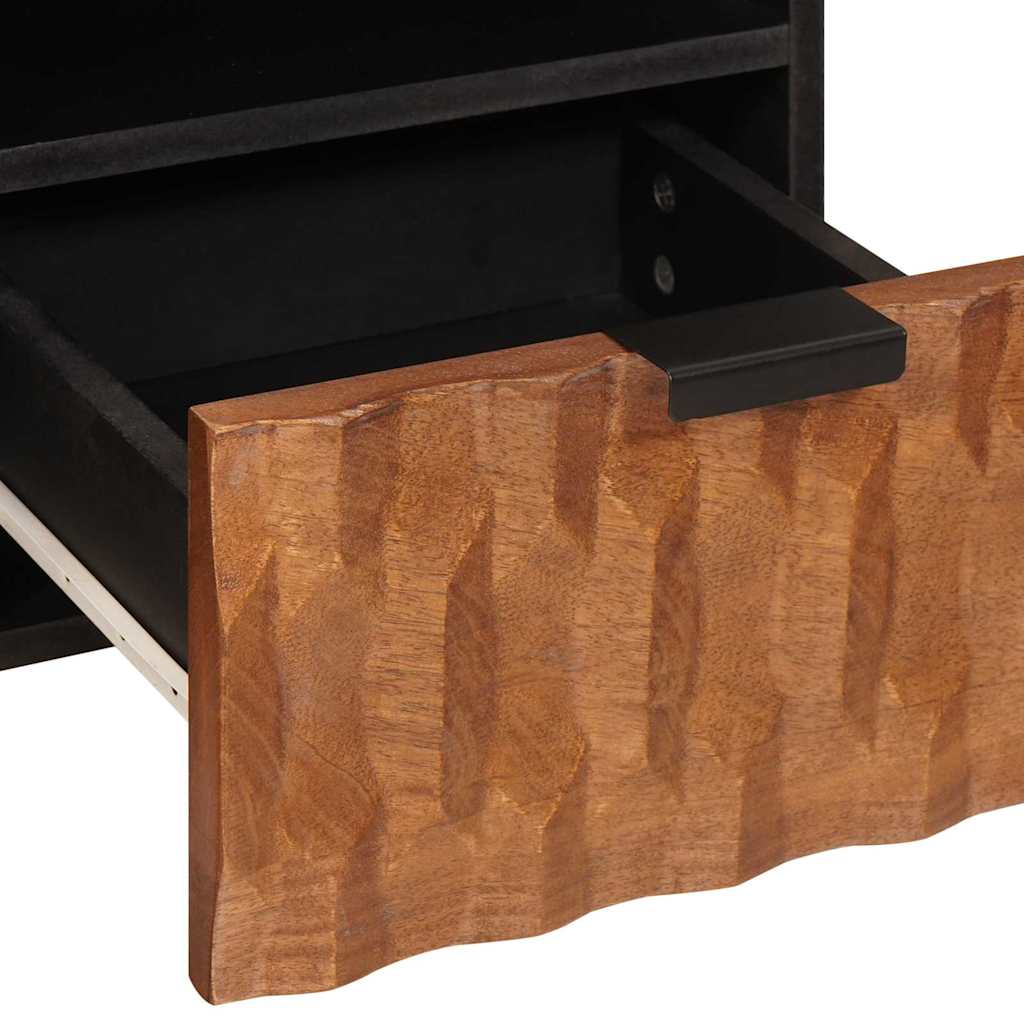 TV-skap Acacia Brun Finish 100 x 33 x 46 cm Massiv mango tre