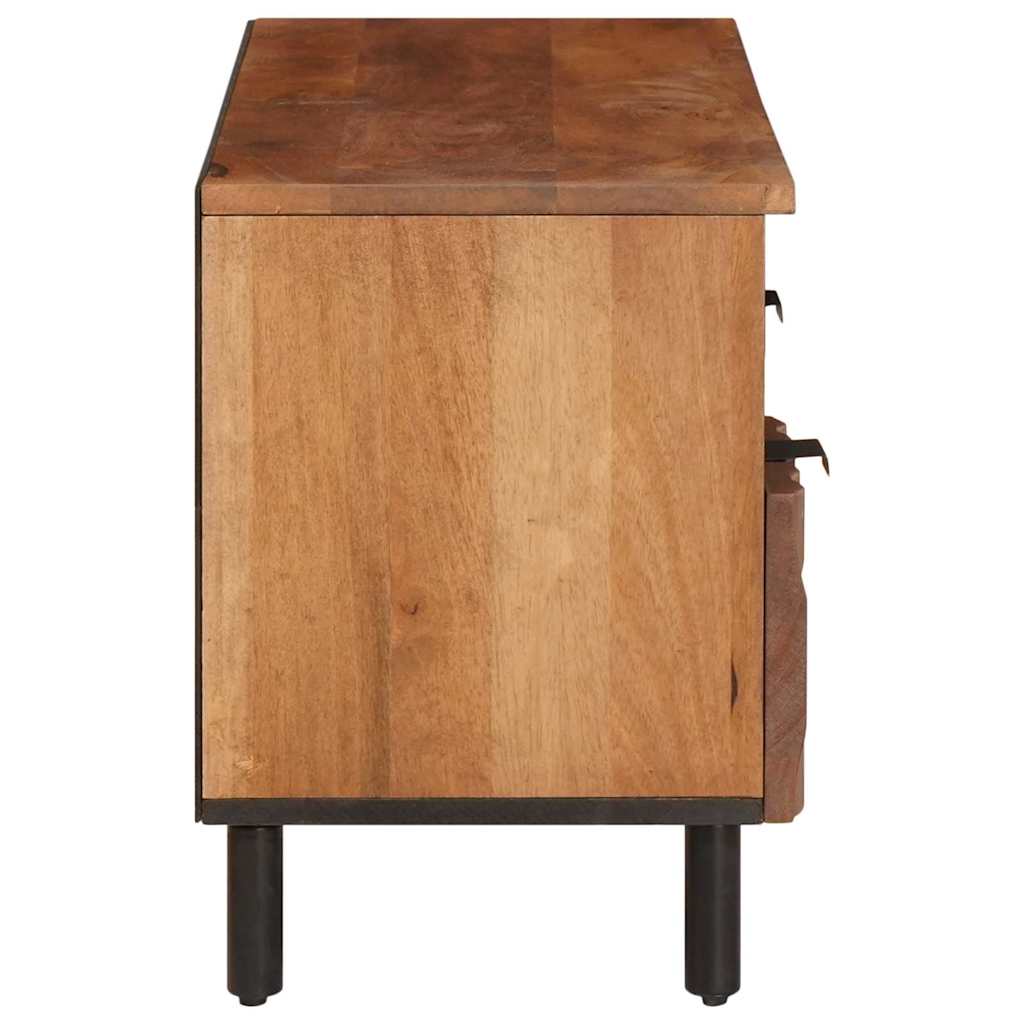 TV-skap Acacia Brun Finish 100 x 33 x 46 cm Massiv mango tre
