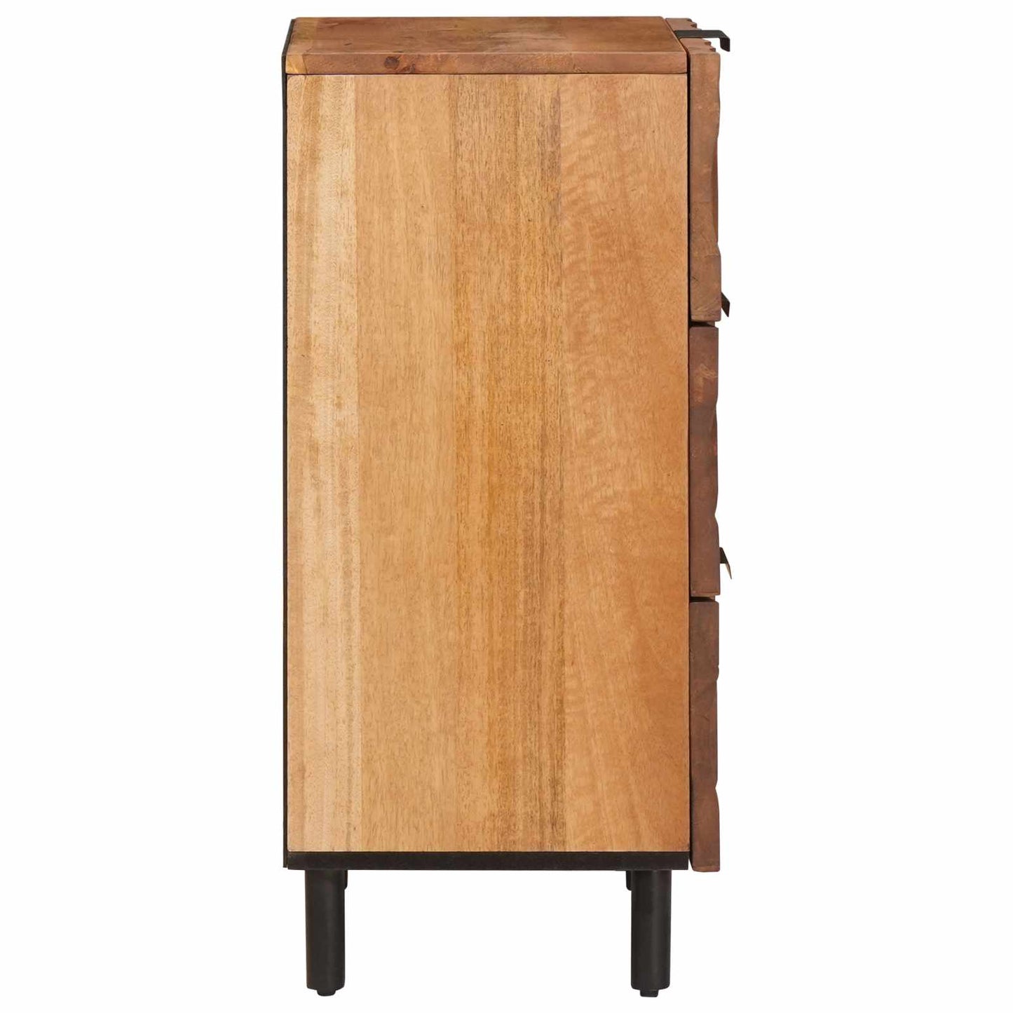 Serviesskap Acacia Brun Finish 40 x 33 x 75 cm Massiv mango tre