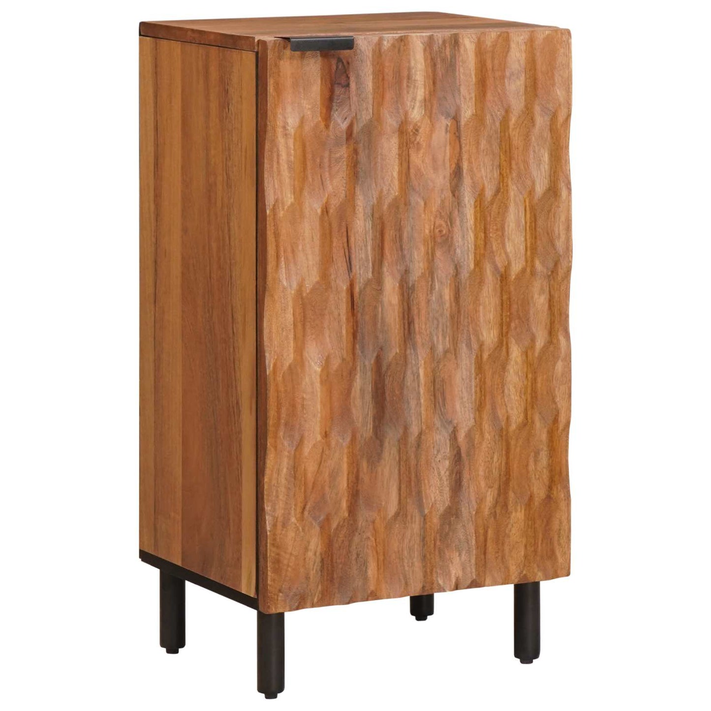 Serviesskap Acacia Brun Finish 40 x 33 x 75 cm Massiv mango tre