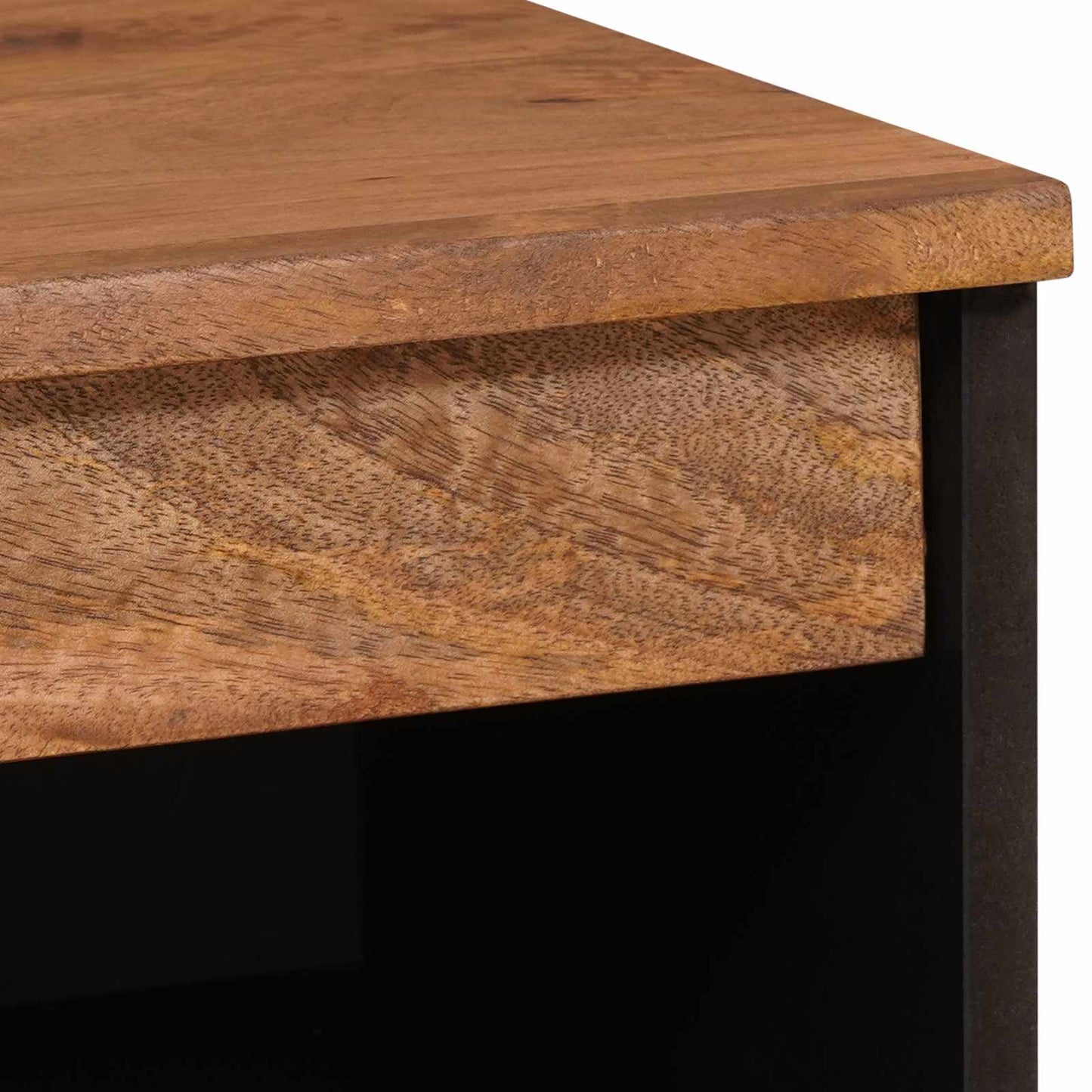 Serviesskap Acacia Brun Finish 60 x 33 x 75 cm Massiv mango tre