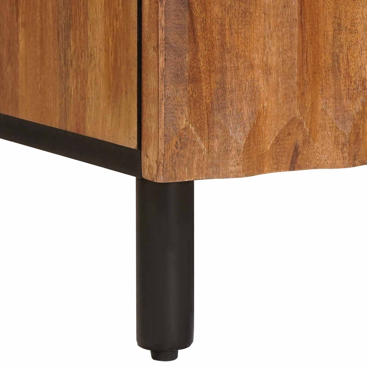 Serviesskap Acacia Brun Finish 60 x 33 x 75 cm Massiv mango tre