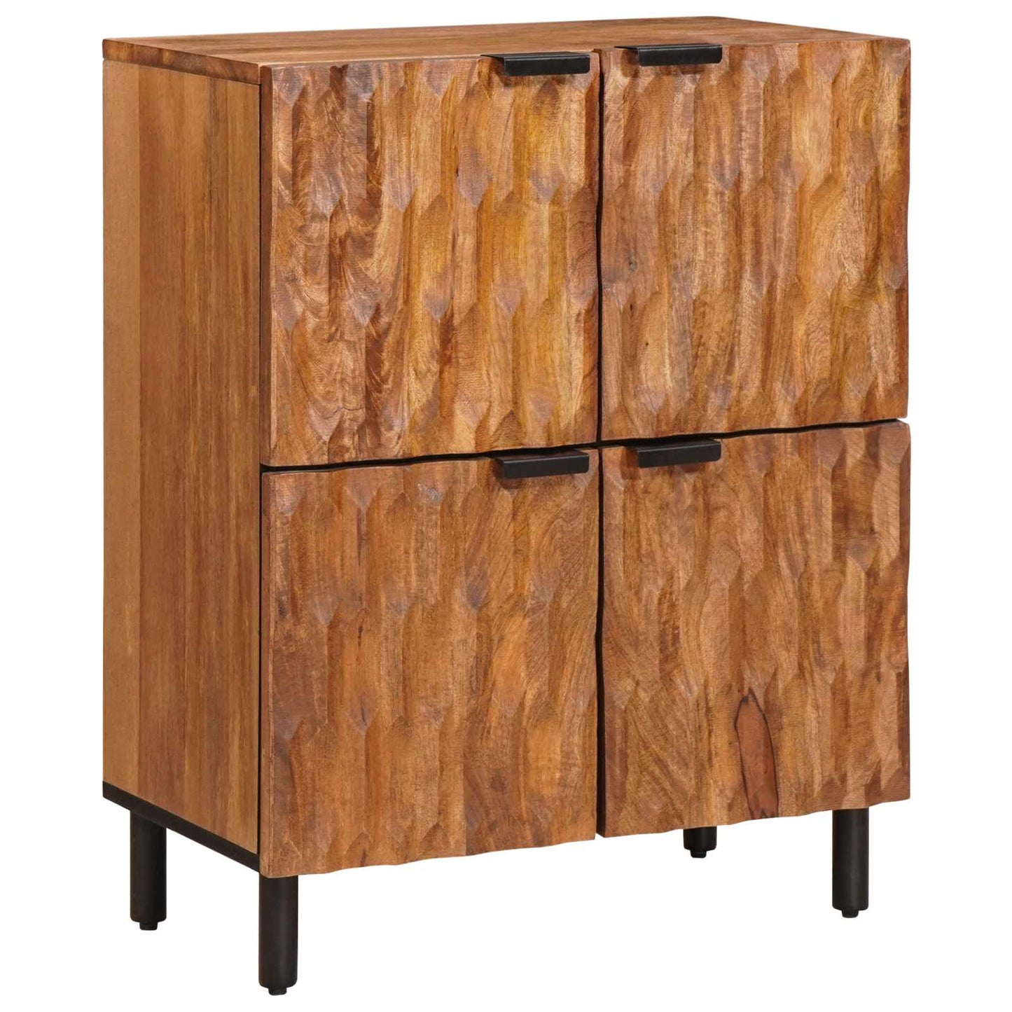 Serviesskap Acacia Brun Finish 60 x 33 x 75 cm Massiv mango tre