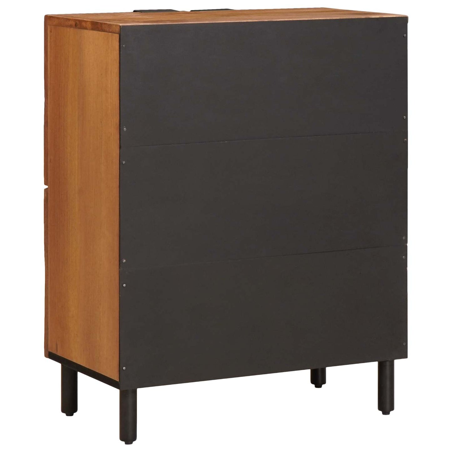 Serviesskap Acacia Brun Finish 60 x 33 x 75 cm Massiv mango tre