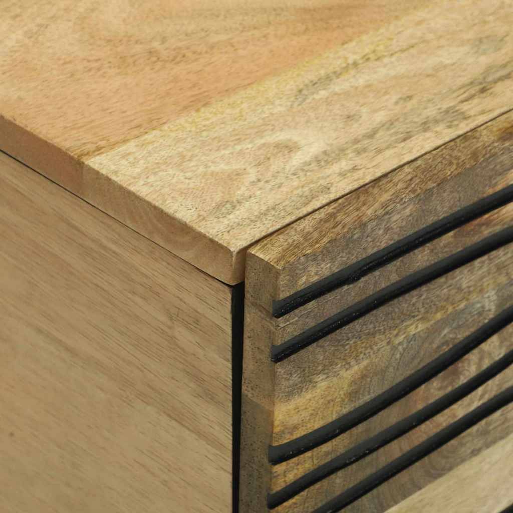 Kaffebord Naturlig 80 x 50 x 40 cm Konstruert tre
