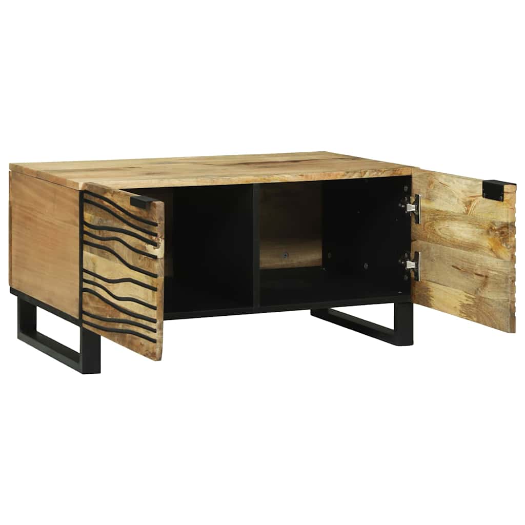 Kaffebord Naturlig 80 x 50 x 40 cm Konstruert tre