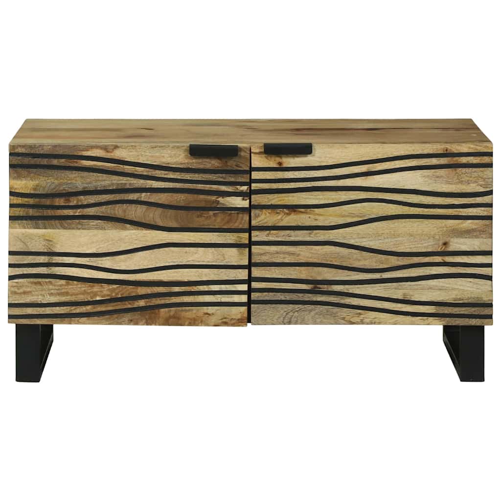 Kaffebord Naturlig 80 x 50 x 40 cm Konstruert tre