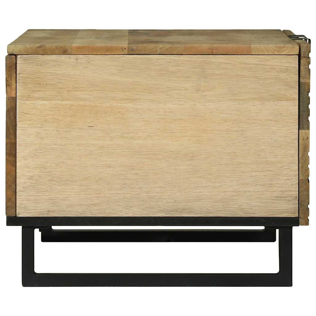 Kaffebord Naturlig 80 x 50 x 40 cm Konstruert tre