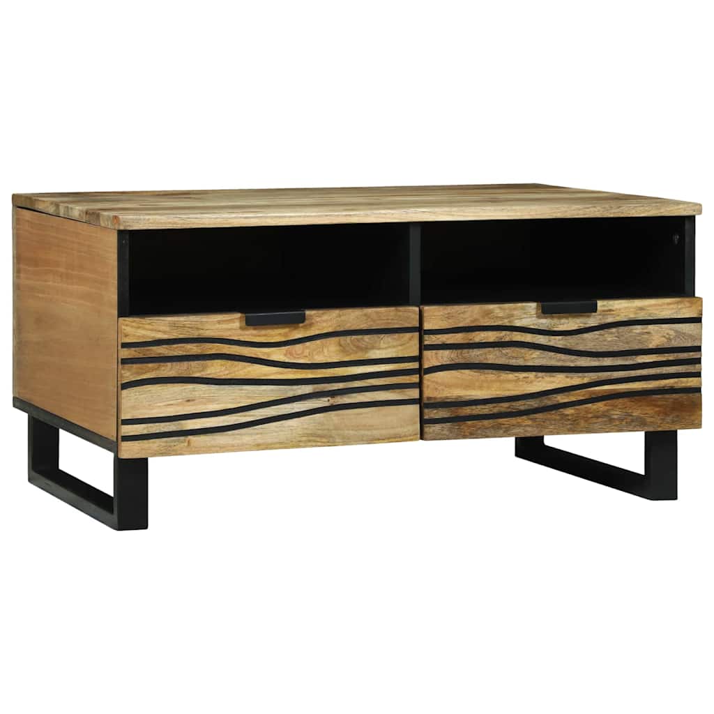Kaffebord Naturlig 80 x 54 x 40 cm Konstruert tre