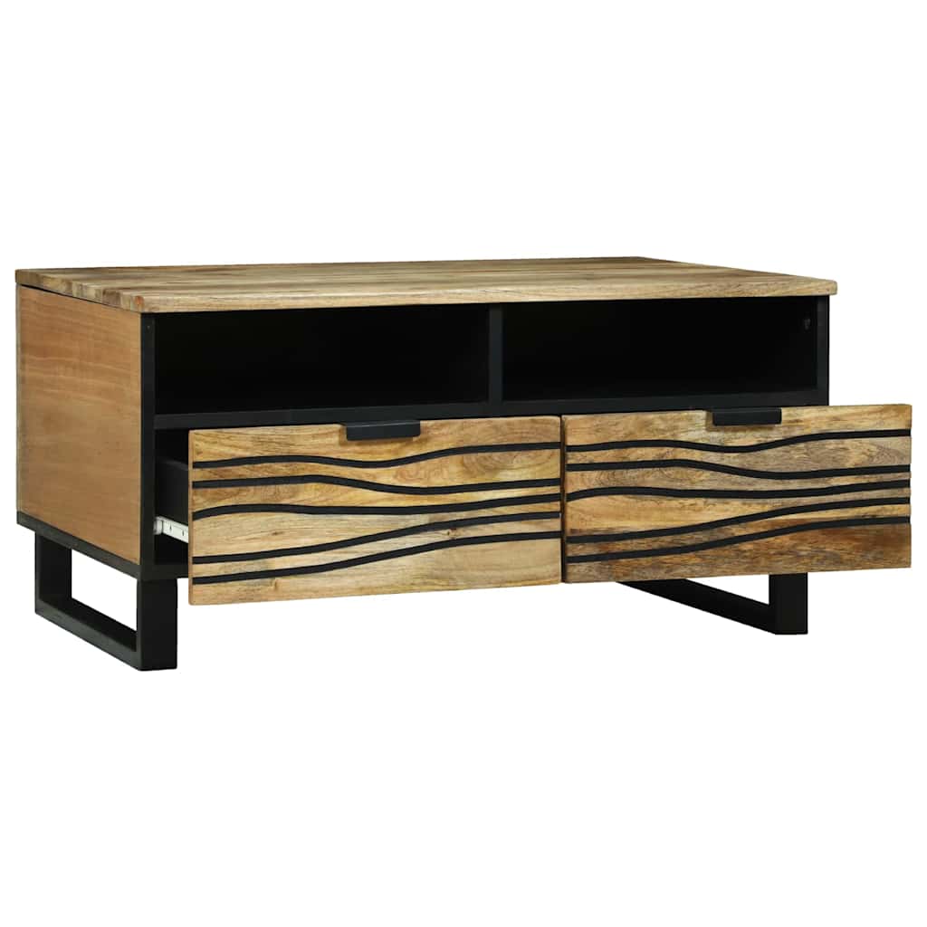 Kaffebord Naturlig 80 x 54 x 40 cm Konstruert tre