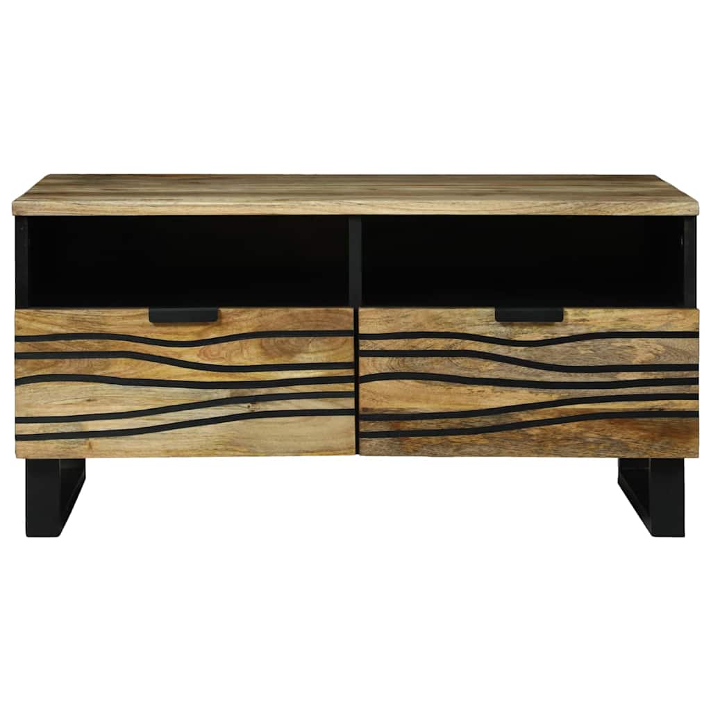 Kaffebord Naturlig 80 x 54 x 40 cm Konstruert tre