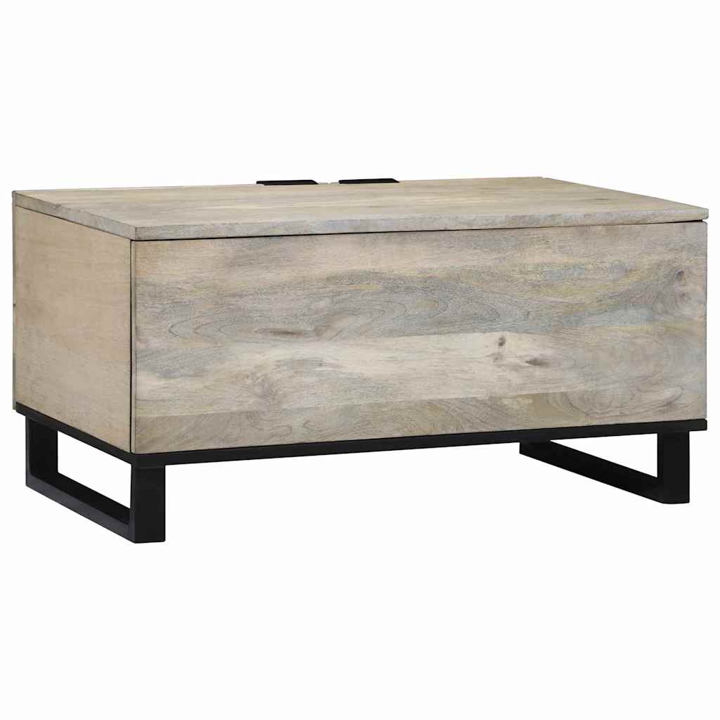 Kaffebord Hvit 80 x 50 x 40 cm Konstruert tre