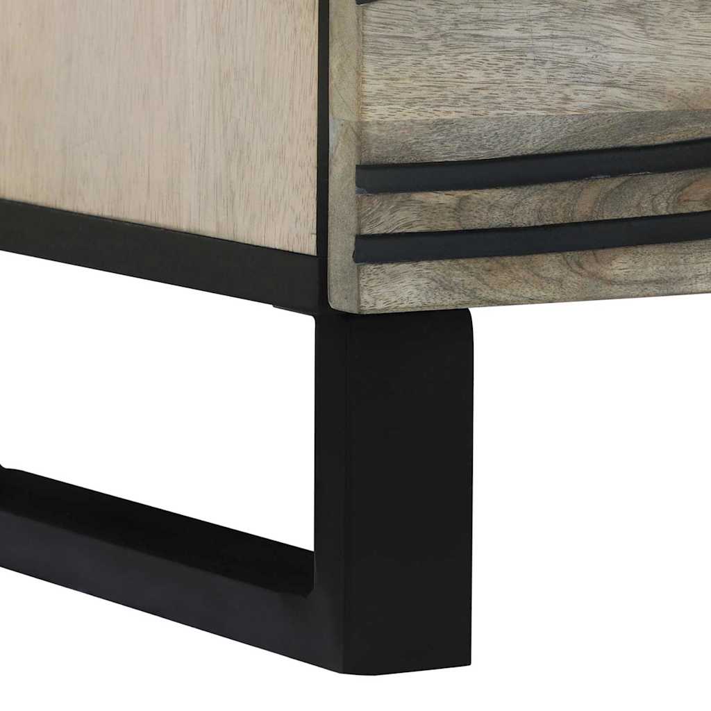 Nattbordskap Hvit 40 x 33 x 46 cm Konstruert tre