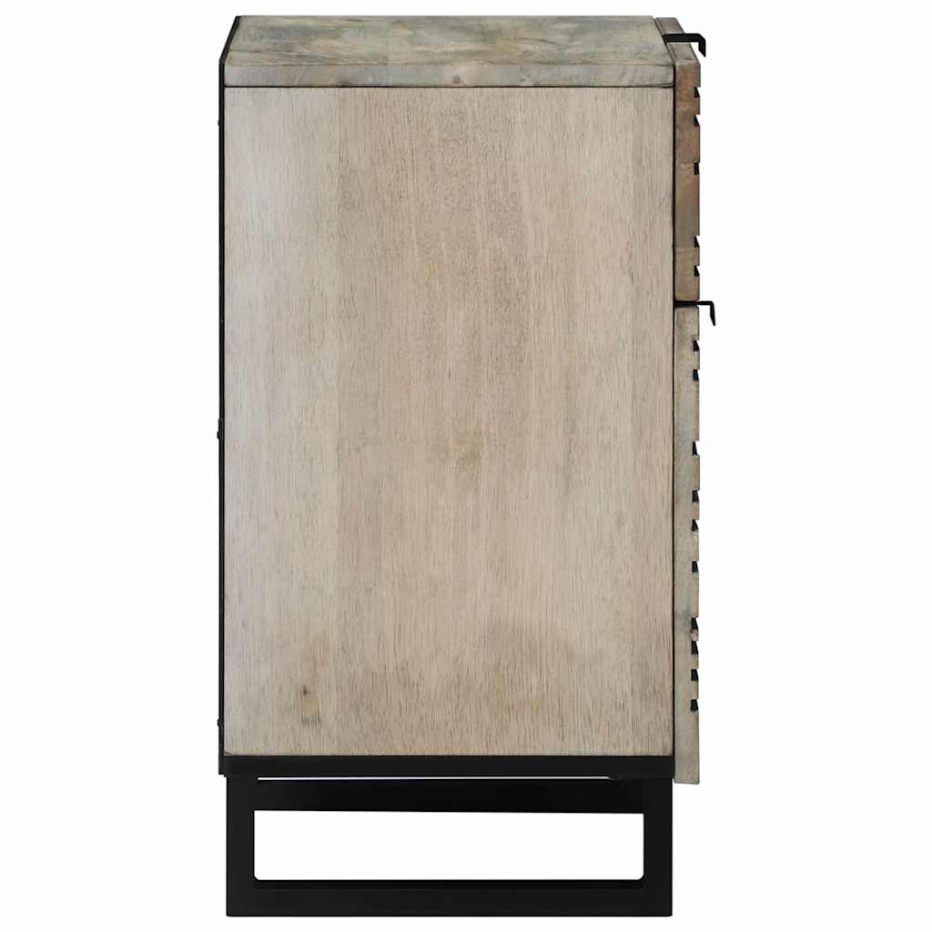 Nattbordskap Hvit 50 x 33 x 60 cm Konstruert tre