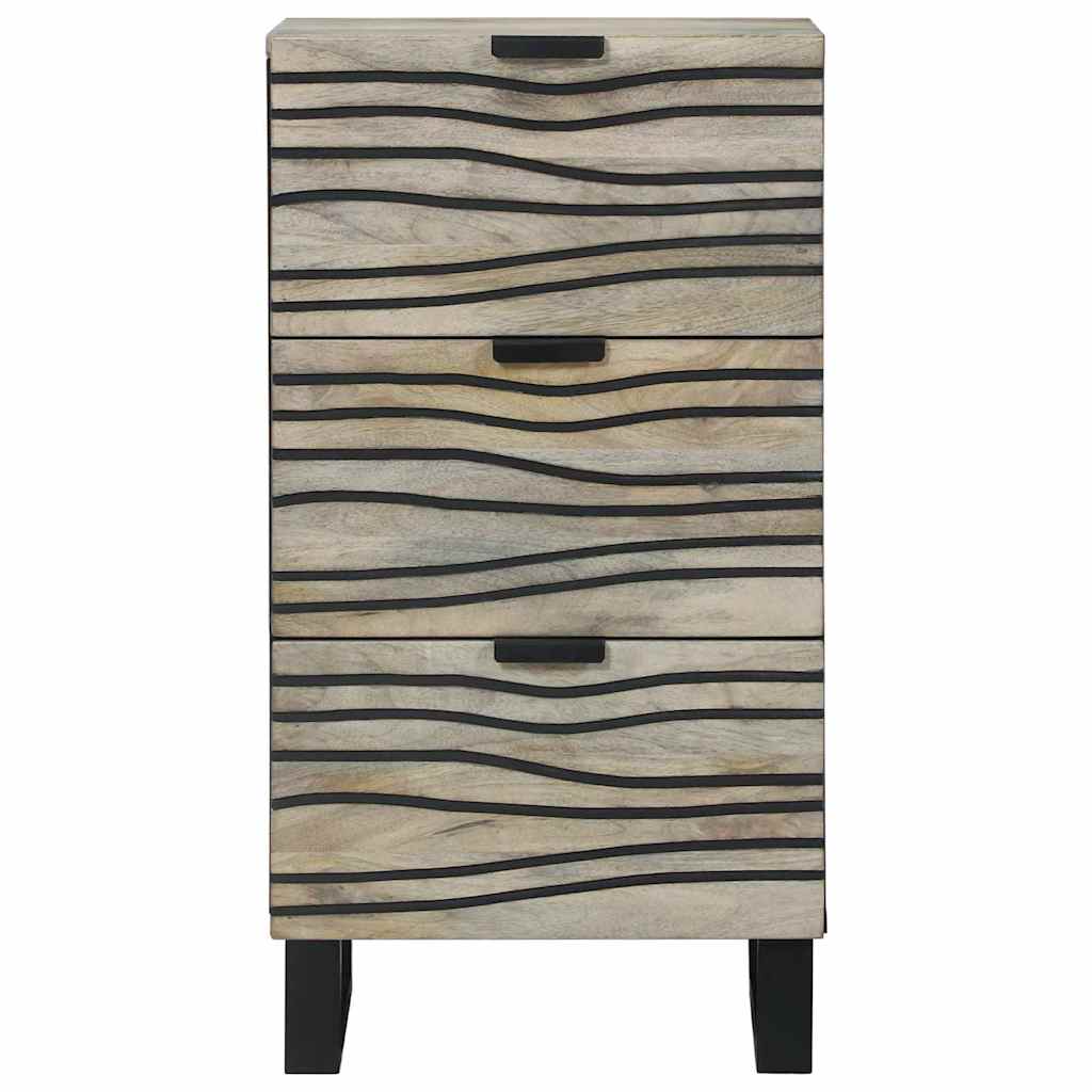 Medieoppbevaringsskap og -hyller Hvit og svart 40 x 33 x 75 cm