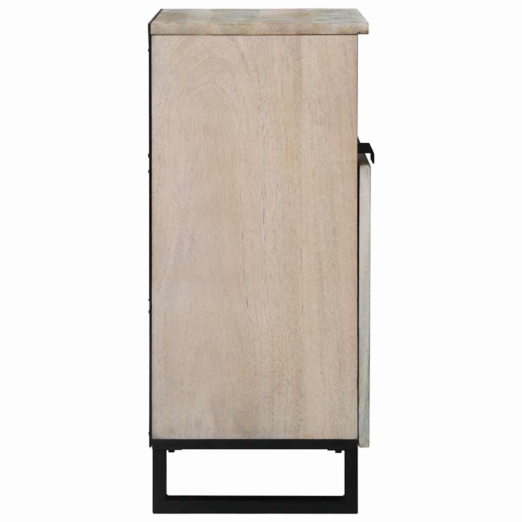 Medieoppbevaringsskap og -hyller Hvit og svart 60 x 33 x 75 cm