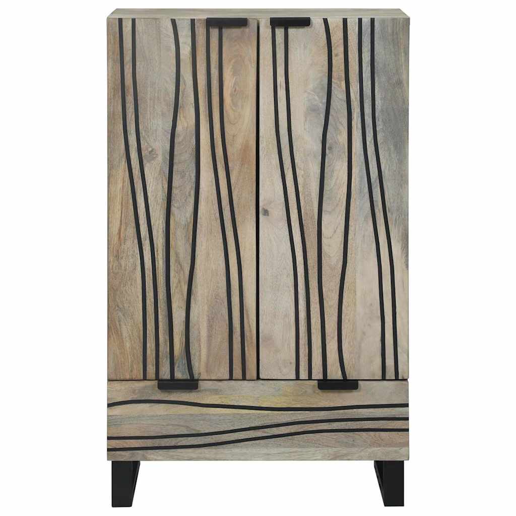 Medieoppbevaringsskap og -hyller Hvit og svart 60 x 33 x 100 cm