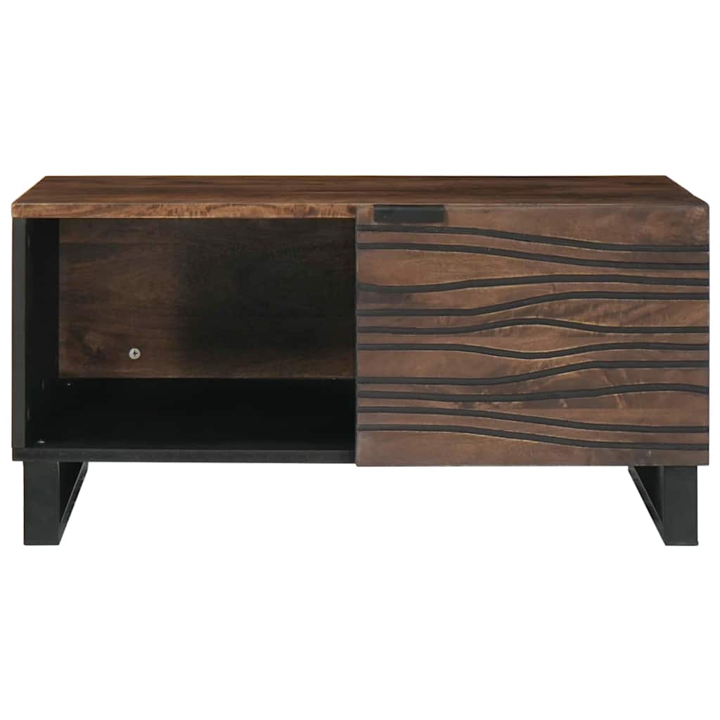 Kaffebord Valnøtt 80 x 50 x 40 cm Konstruert tre