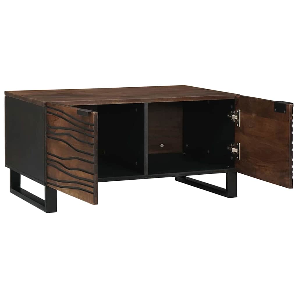 Kaffebord Valnøtt 80 x 50 x 40 cm Konstruert tre
