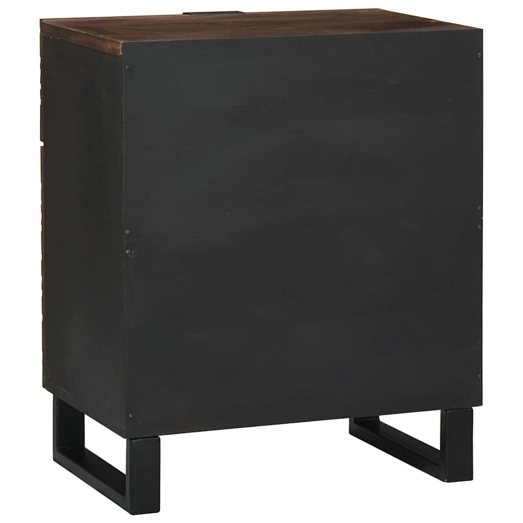 Nattbordskap Valnøtt 50 x 33 x 60 cm Konstruert tre