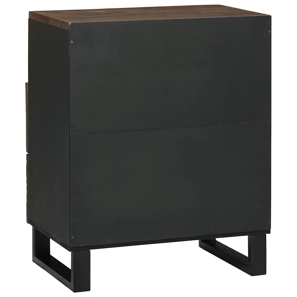 Nattbordskap Valnøtt 50 x 33 x 62 cm Konstruert tre