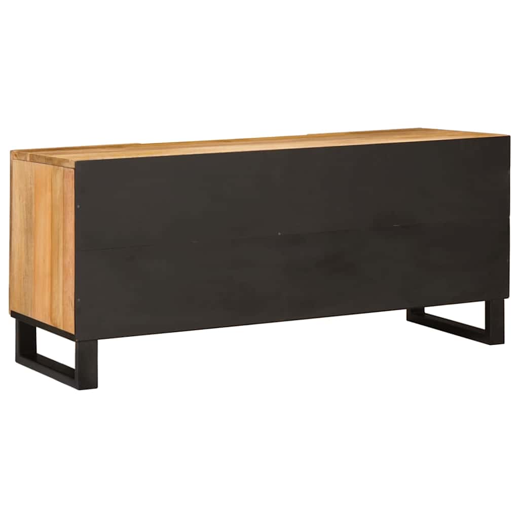 TV-skap med hylle Brun 105 x 33 x 46 cm Massiv mango tre