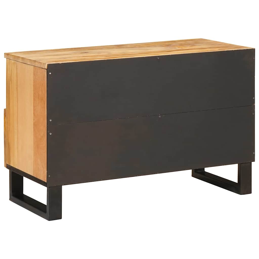 TV-skap med skuff Brun 70 x 33 x 46 cm Massiv mango tre