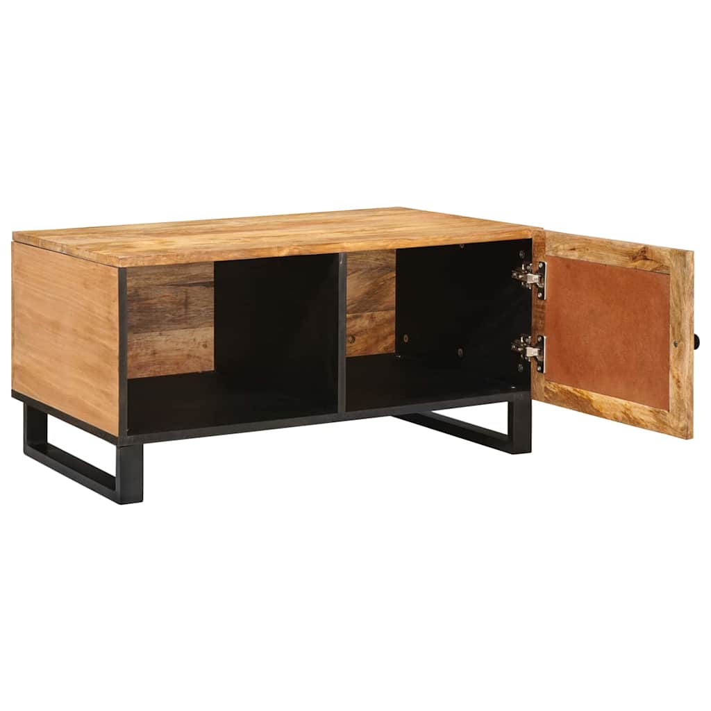 Kaffebord Naturlig 80 x 50 x 40 cm Massiv mango tre