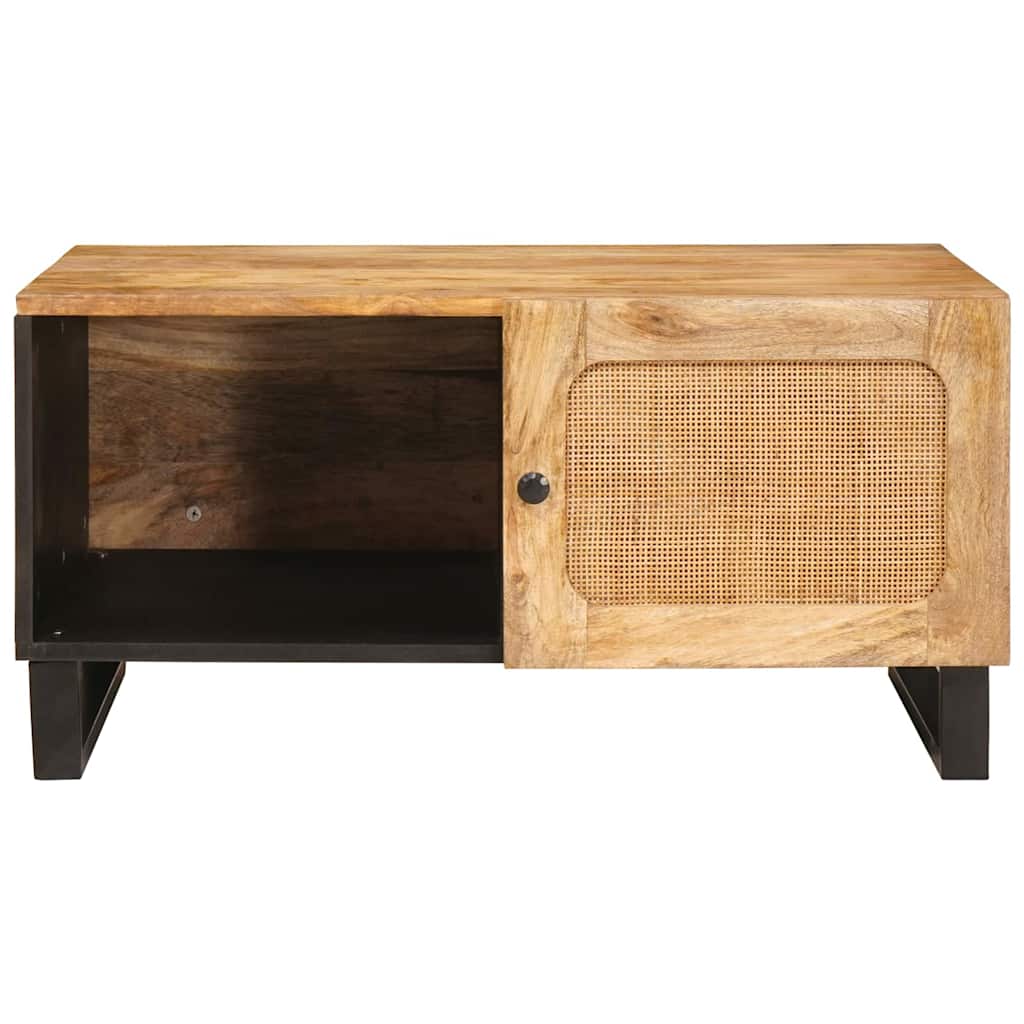 Kaffebord Naturlig 80 x 50 x 40 cm Massiv mango tre