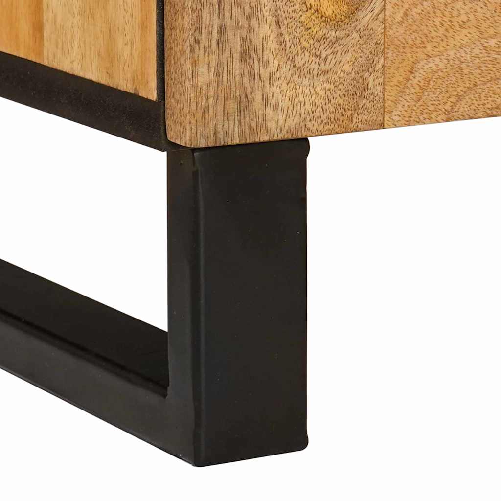 Nattbordskap Naturlig 50 x 33 x 60 cm Massiv mango tre