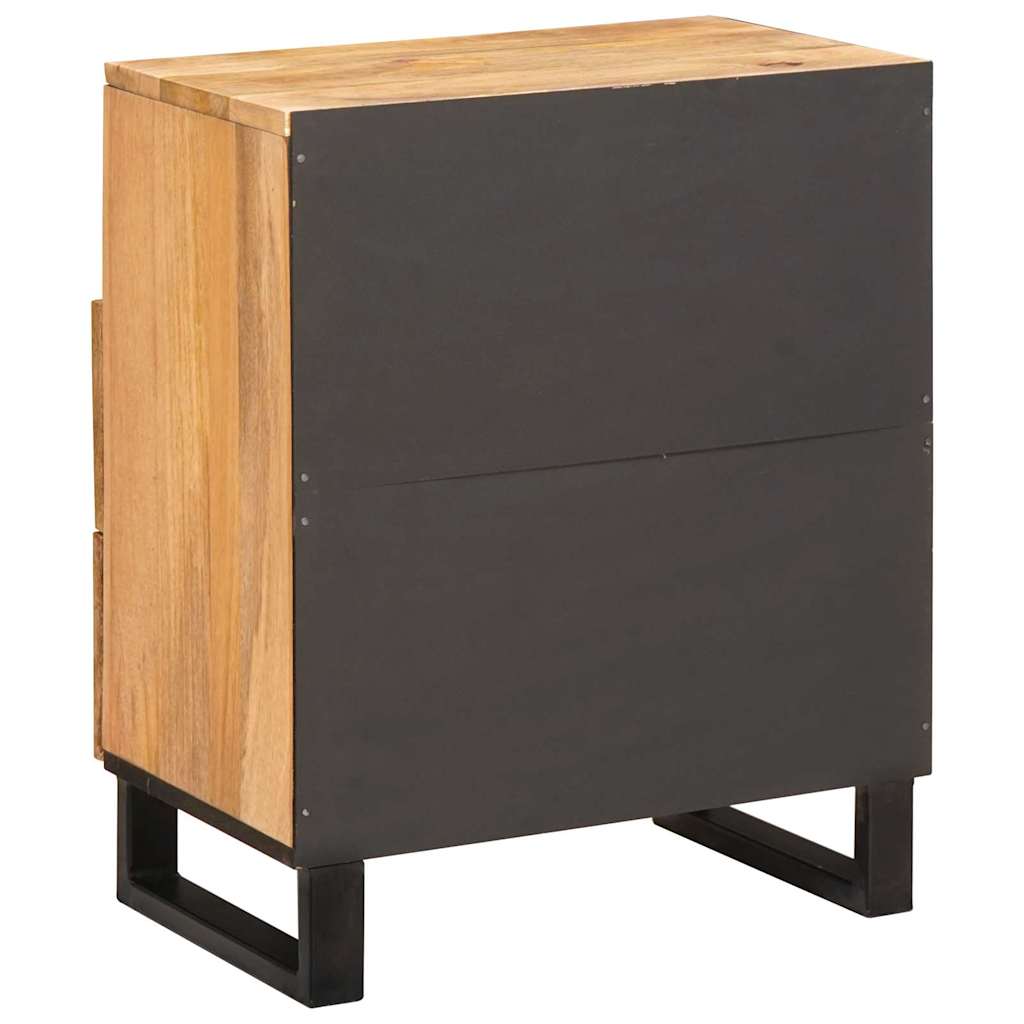 Nattbordskap Naturlig 50 x 33 x 60 cm Massiv mango tre