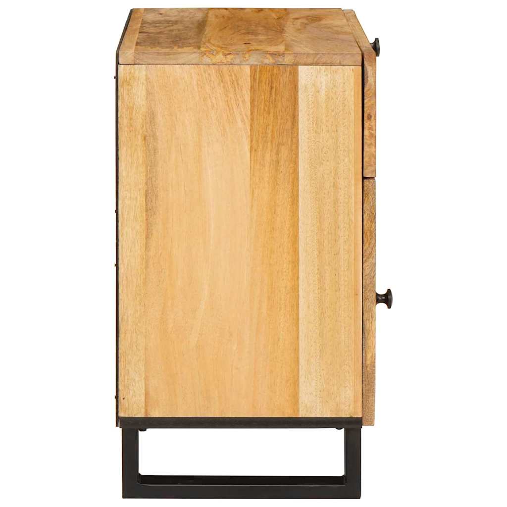 Nattbordskap Naturlig 50 x 33 x 60 cm Massiv mango tre