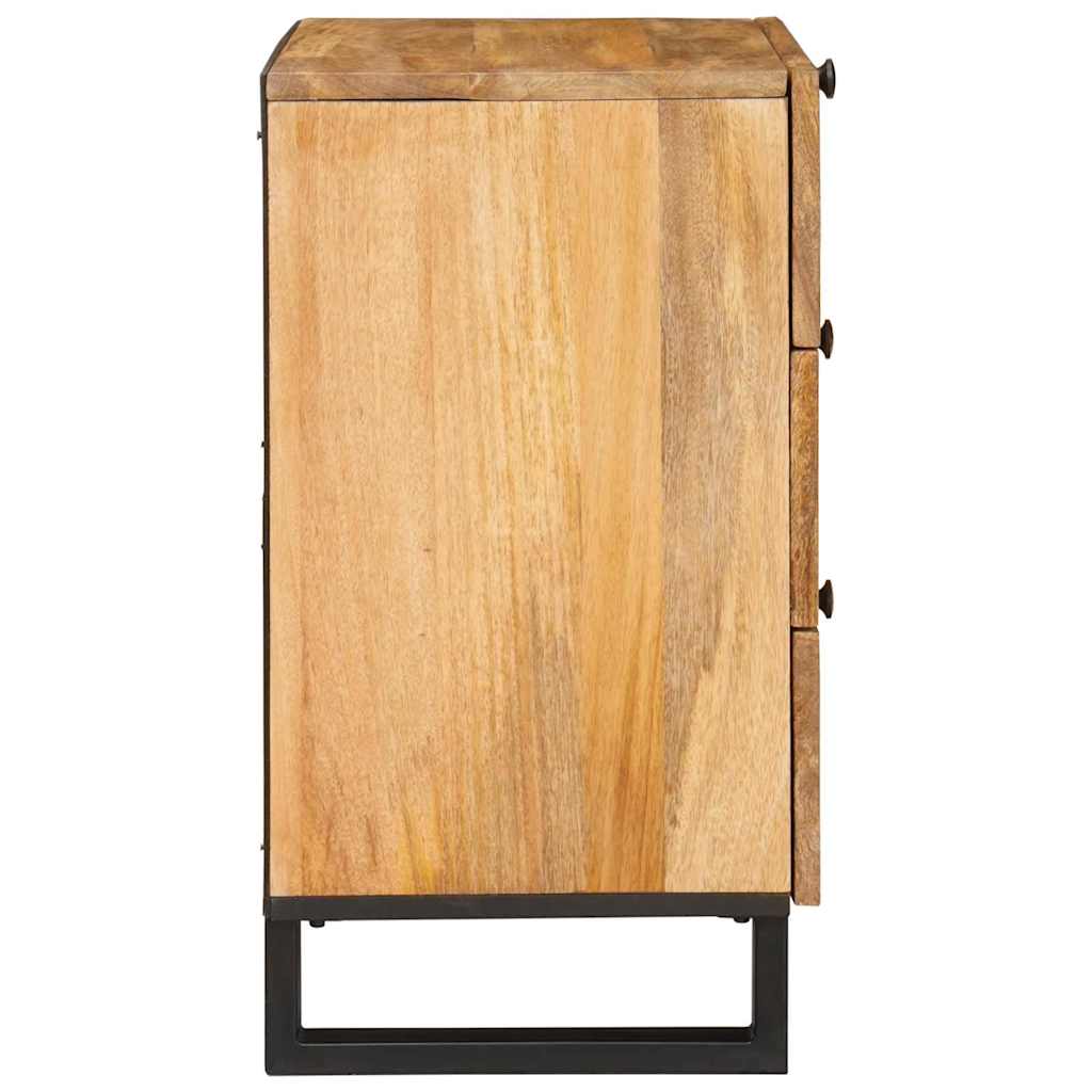 Nattbordskap Naturlig 50 x 33 x 62 cm Massiv mango tre