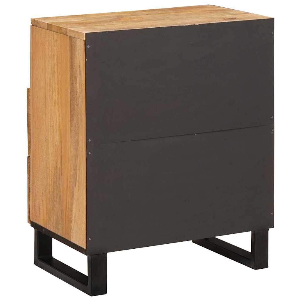 Nattbordskap Naturlig 50 x 33 x 62 cm Massiv mango tre