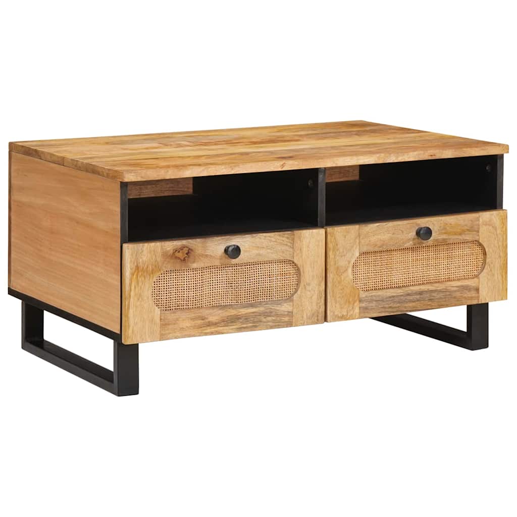Kaffebord Artisan Eik 80 x 54 x 40 cm Massiv mango tre