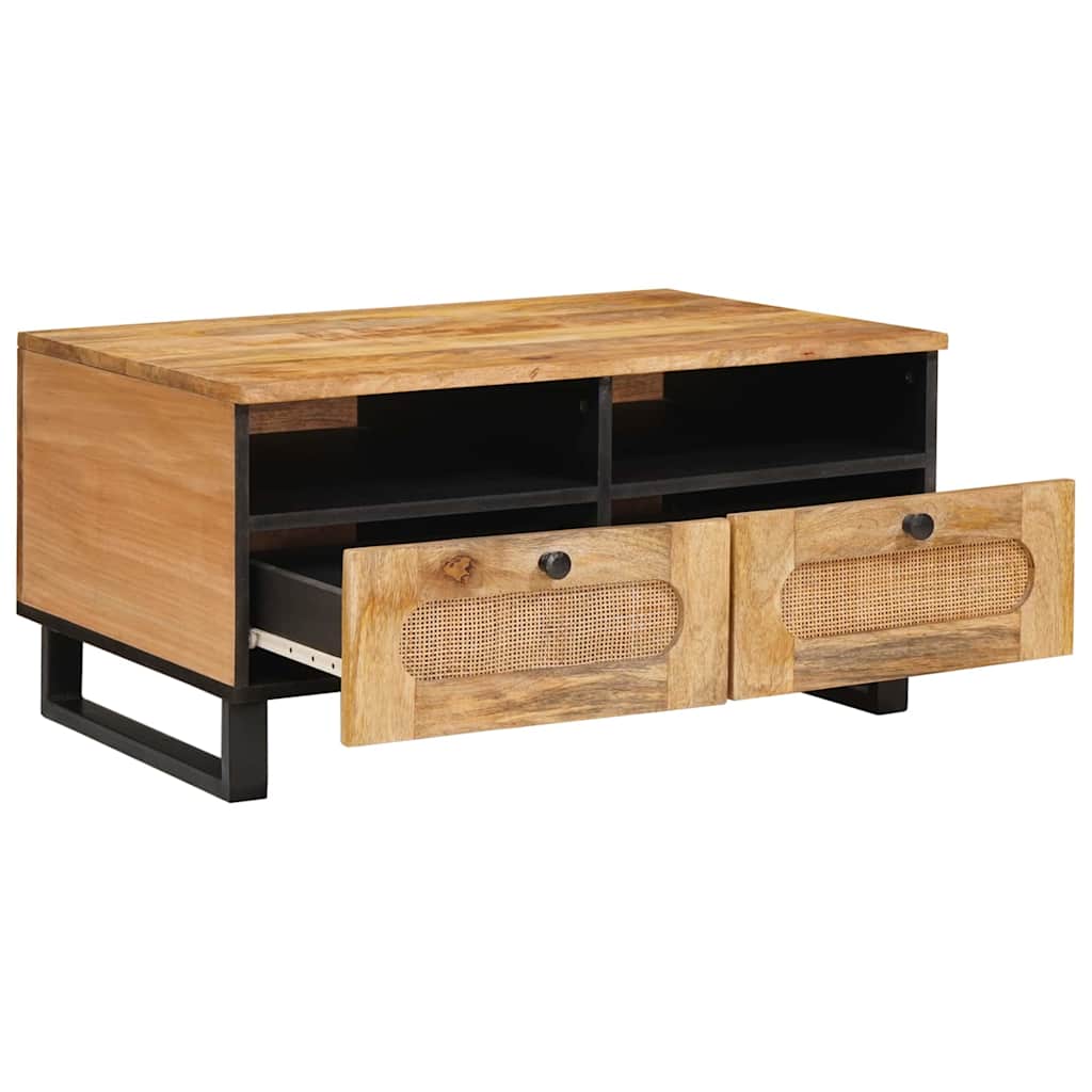 Kaffebord Artisan Eik 80 x 54 x 40 cm Massiv mango tre