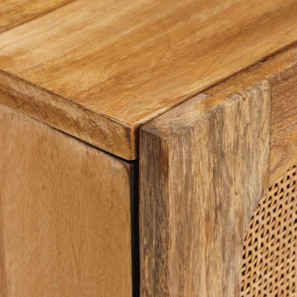 TV-skap med skuff Brun 105 x 33 x 46 cm Massiv mango tre